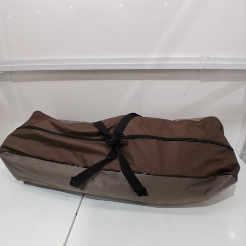 MAC SPORTS PADDED FOLDING CLUB CAMPING CHAIR WITH CARRY BAG - 500LBS MAX - BROWN/GREY (MODEL: 1872249) image 6