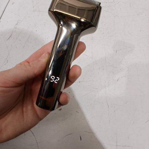 MENS MAXGROOM ELECTRIC FOIL SHAVER WITH CASE - SILVER image 2
