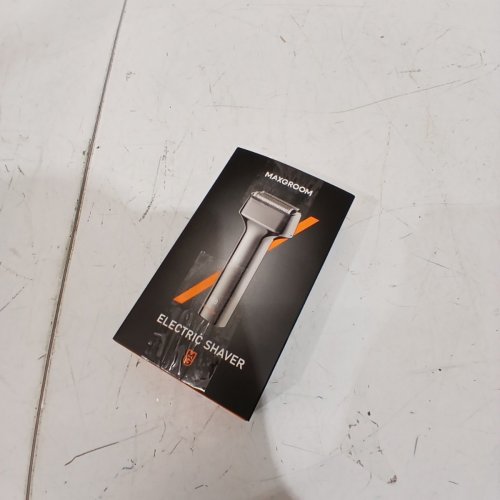 MENS MAXGROOM ELECTRIC FOIL SHAVER WITH CASE - SILVER image 5