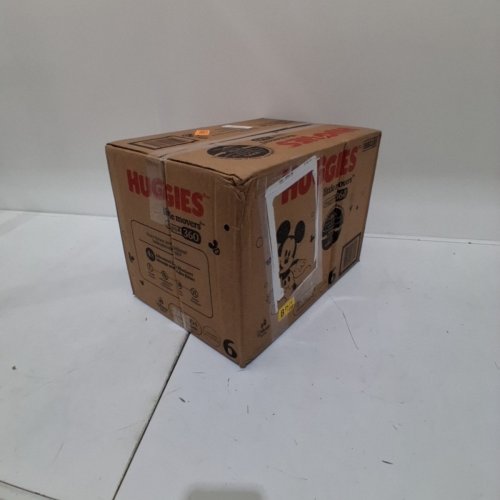 104PK HUGGIES LITTLE MOVERS DISPOSABLE BABY DIAPERS - SIZE 6 - DISNEY image 2