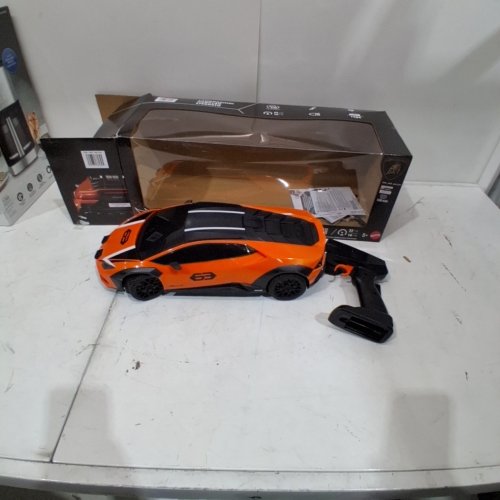HOT WHEELS RC LAMBORGHINI HURACAN STERRATO CAR - 1:10 - ORANGE AND BLACK (MODEL: 1851591) image 2