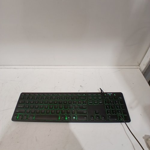 ARTECK BACKLIT USB WIRED KEYBOARD - BLACK (MODEL: HA305-3B) image 3