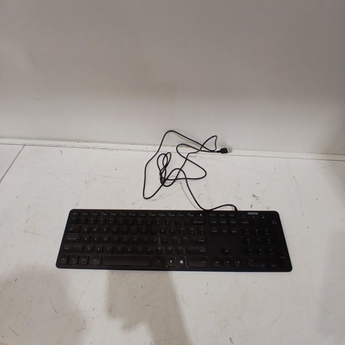 ARTECK BACKLIT USB WIRED KEYBOARD - BLACK (MODEL: HA305-3B) image 4