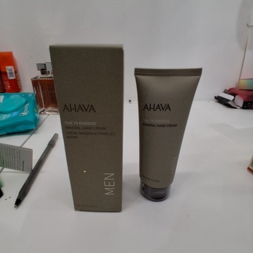 MENS AHAVA TIME TO ENERGIZE MINERAL HAND CREAM - 100 ML image 3