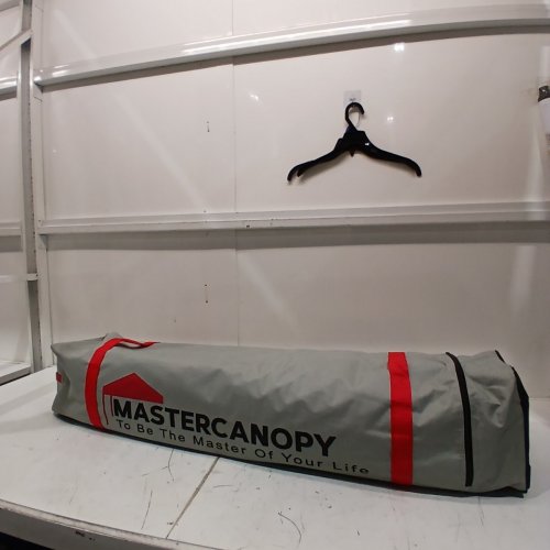 MASTERCANOPY DURABLE EZ POP-UP CANOPY TENT WITH ROLLER BAG (12X12, NAVY BLUE) image 4
