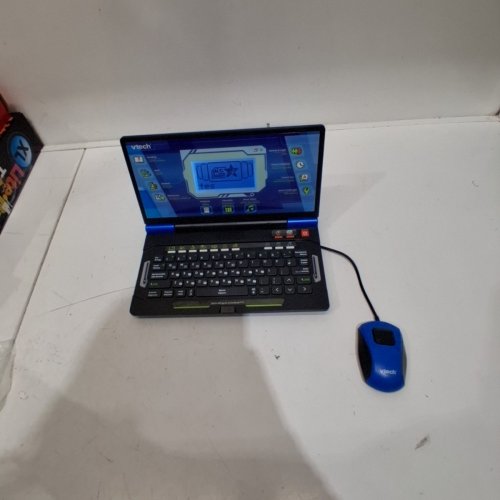 KIDS VTECH GENIO BILINGUAL JUNIORBOOK LAPTOP - 5+ YEARS - BLUE (MODEL: ‎80-581246) image 3
