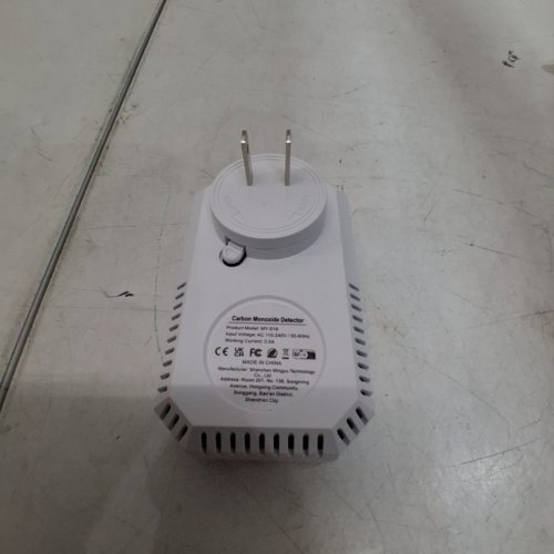 2PK CARBON MONOXIDE DETECTOR PLUG-IN WALL WITH LCD DISPLAY - BLACK/WHITE (MODEL: MY-S18) image 4