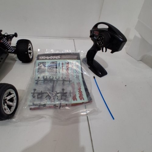 TRAXXAS RUSTLER BL-2S HD 2WD BRUSHLESS RC STADIUM TRUCK - 1/10 SCALE - BLUE (MODEL: TRA37054-4BLUE) image 3