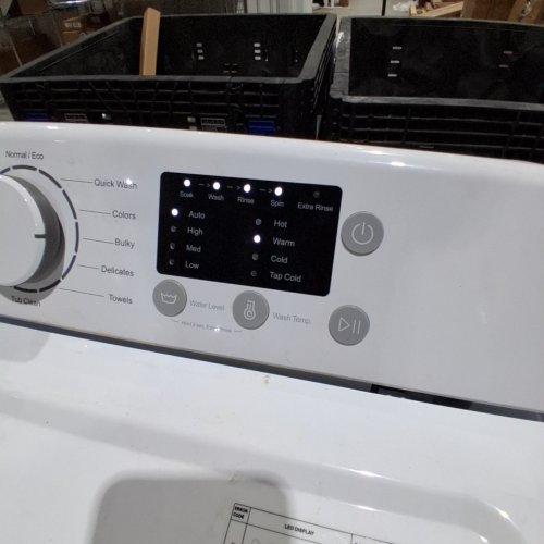 ELEMENT TOP LOAD WASHER WITH AUTO SENSING WATER TUB - 4.5 CU. FT. - WHITE (MODEL: ENTW4525EW-CA) image 2