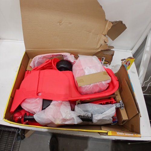 KIDS PLAY-DOH PIZZA DELIVERY SCOOTER PLAYSET - MAX 50 LBS - RED image 2