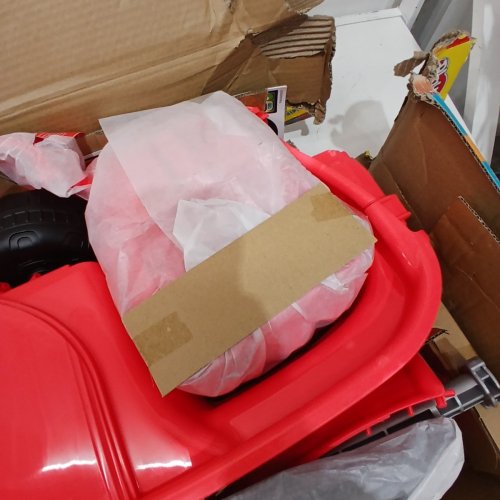 KIDS PLAY-DOH PIZZA DELIVERY SCOOTER PLAYSET - MAX 50 LBS - RED image 3