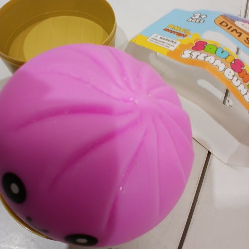 DIM SUM SQUISHY STEAM BUNZ DUMPLING SQUEEZE TOY MYSTERY PACK image 3