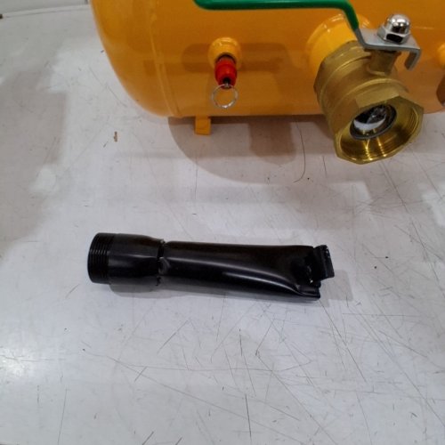DWALE ‎PORTABLE AIR TIRE BEAD SEATER FOR CAR, TRACTOR TRUCK, ATV TANK -5GAL-145PSI-YELLOW (MODEL:‎BC-007) image 3