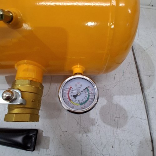 DWALE ‎PORTABLE AIR TIRE BEAD SEATER FOR CAR, TRACTOR TRUCK, ATV TANK -5GAL-145PSI-YELLOW (MODEL:‎BC-007) image 4