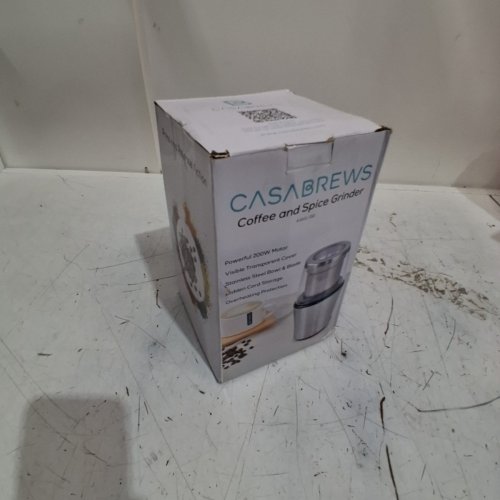 CASABREWS ELETRIC COFFEE / SPICE GRINDER - STAINLESS STEEL/BLACK (MODEL : KWG-130) image 7