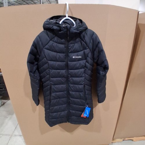 WOMEN'S COLUMBIA POWDER LITE II MID JACKET - EXTRA SMALL - BLACK image 2