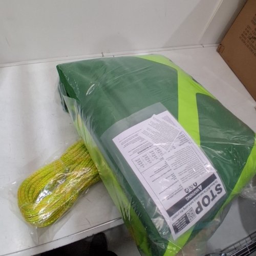 BOREALIS OUTDOORS TOWABLE TUBE - 340LBS MAX - GREEN/YELLOW image 4