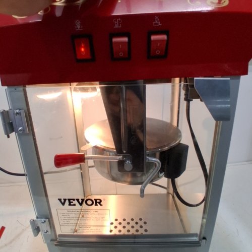 VEVOR COMMERCIAL COUNTERTOP POPCORN MACHINE - 8OZ - 850W - (MODEL: NP08001SE) image 2