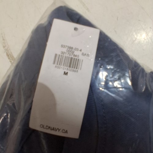 WOMENS OLD NAVY VINTAGE CREW NECK T-SHIRT - MEDIUM - NAVY (MODEL:537388) image 2