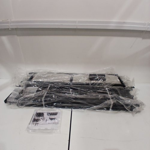 METAL BOX SPRING MATTRESS FOUNDATION FRAME - KING / 8" TALL - BLACK (MODEL: YTT-BS08-K) image 2