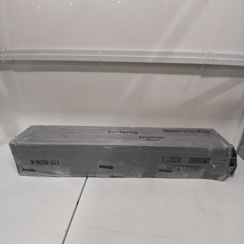 METAL BOX SPRING MATTRESS FOUNDATION FRAME - KING / 8" TALL - BLACK (MODEL: YTT-BS08-K) image 5