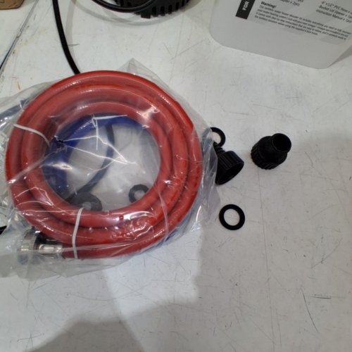6699 TANKLESS WATER HEATER FLUSHING KIT - 27GPM 115V - WHITE (MODEL: SUB 1100 KIT02) image 4