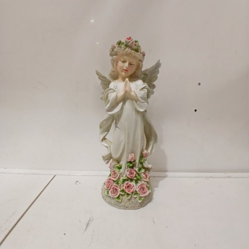 TOVOTUM PRAYING ANGEL SOLAR POWERED GARDEN DECOR - 11.5" - DECORATIVE LOW LIGHT (MODEL: STYLE02) image 3
