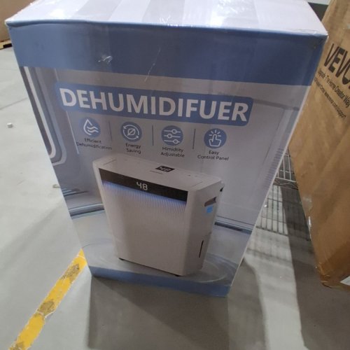 KEEPGLAD DEHUMIDIFIER WITH REUSEABLE FILTERS, COVERS 5000 SQ. FT - 6.5 L - 110-120 V - WHITE (MODEL: FDD20-5270ZV1R5-E) image 8