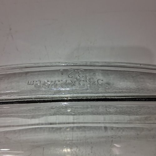 GLASS BAKING DEEP DISH - 13" X 9" - CLEAR image 2