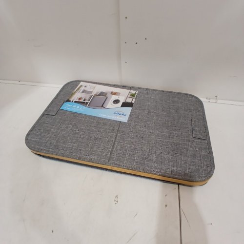 EFLUKY FABRIC COLLAPSIBLE LAUNDRY BASKET - LARGE CAPACITY - GREY image 2