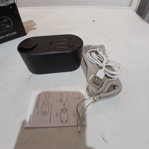 NEXALITHRON WATERLESS ESSENTIAL OIL DIFFUSER BATTERY OPERATED NEBULIZER - BLACK image 4