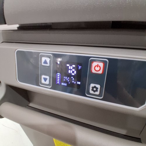 EUHOMY CAR FRIDGE/ELECTRIC COOLER WITH APP CONTROL - 12V/48QT(45L) - GREY - (MODEL: CF001-45GT-CAEH) image 2