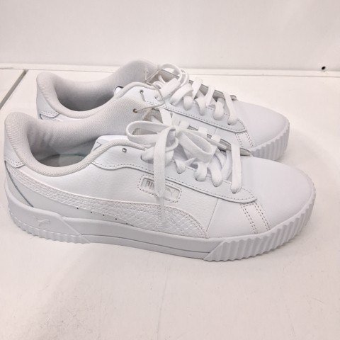 WOMEN'S PUMA COURT SHOES - SIZE 9 - WHITE (STYLE: 8885009) image 2