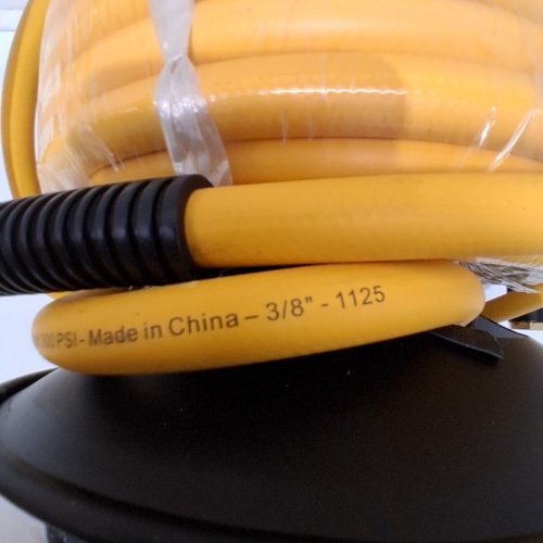 DEWALT MANUAL HOSE REEL WITH RUBBER HOSE - 3/8” X 50FT (MODEL: DXCM024-0348) image 4