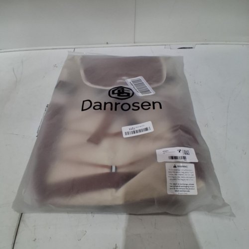 DANROSEN FLIP-TOP LIGHTWEIGHT HIKING BACKPACK - BROWN/BEIGE image 6