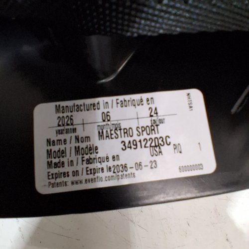 EVENFLO MAESTRO SPORT BOOSTER CAR SEAT - GRANITE -(MODEL: 34912203C) image 2