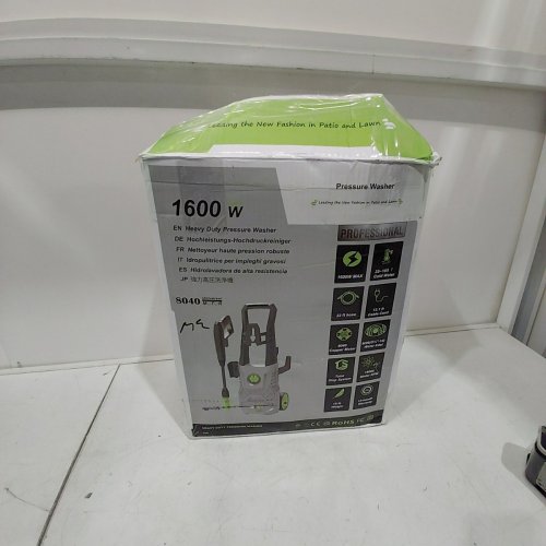 PATOOLIO ELECTRIC PRESSURE WASHER - 4000PSI - 2.6 GPM MAX POWER - GREY (MODEL: W6) image 5