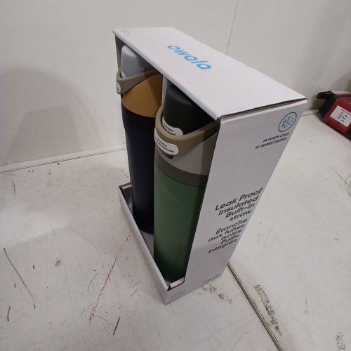 OWALA STAINLESS STEEL WATER BOTTLES - 24OZ - NAVY (MODEL: 1965314) image 3