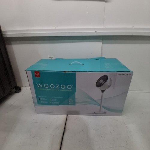 WOOZOO 360° PEDESTAL 12-SPEED AIR CIRCULATOR - ADJUSTABLE HEIGHT 21" TO 40" - WHITE (MODEL: STF-360DC/1747373) image 5