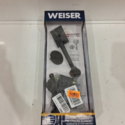 WEISER SAN CLEMENTE DOOR HANDLE SET - MATTE BLACK (MODEL:9GLA84710-002) image 4
