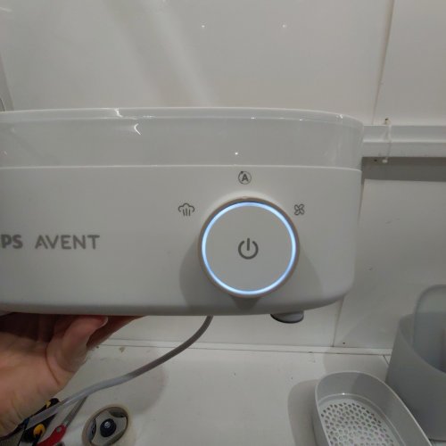 PHILIPS AVENT PREMIUM BOTTLE STERILIZER & DRYER - WHITE - (MODEL: SCF293/00) image 2