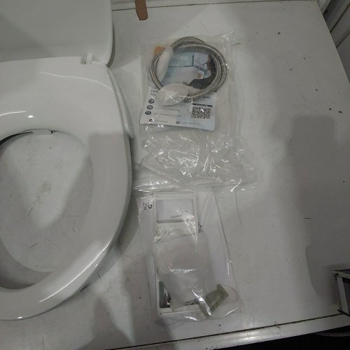 GARVEE DUAL NOZZLE NON-ELECTRIC SOFT CLOSE BIDET TOILET SEAT WITH ADJUSTABLE WATER PRESSURE - 18.7" -WHITE - (MODEL: PLS_335BEJXC) image 3