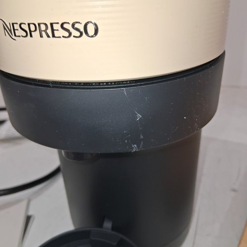 NESPRESSO VERTUO POP+ DELUXE BY DELONGHI SINGLE SERVE COFFEE & ESPRESSO MACHINE - BEIGE/BLACK (MODEL: ENV92BE) image 7