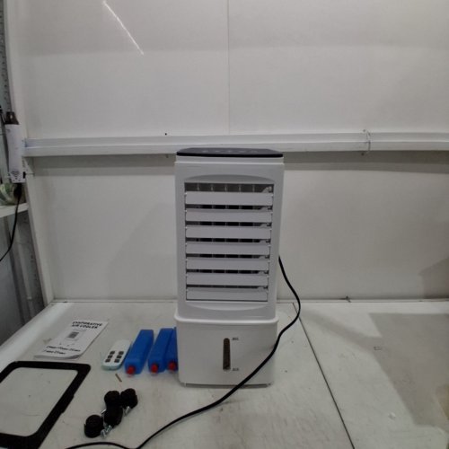 3-IN-1 PORTABLE 60° OSCILLATING AIR CONDITIONER/COOLER WITH REMOTE - 3 SPEEDS - 5.5L - WHITE(MODEL: BW-102YF) image 3