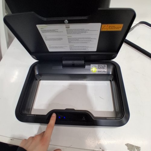EKO MIRAGE TOUCHLESS SENSOR WASTE BIN - 21.1GAL - MATTE BLACK (MODEL: EK9278) image 2