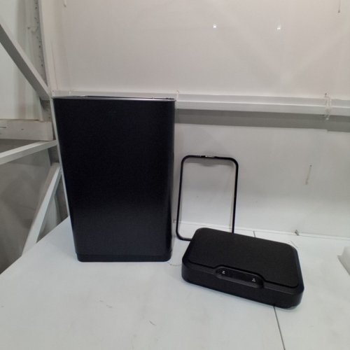 EKO MIRAGE TOUCHLESS SENSOR WASTE BIN - 21.1GAL - MATTE BLACK (MODEL: EK9278) image 3