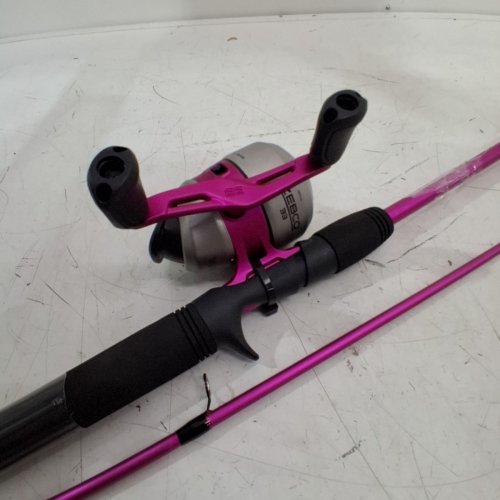 ZEBCO LADIES 33 SPINCAST FISHING ROD AND REEL COMBO - MEDIUM 6FT 4-14LBS (MODEL: 33LC602MB) image 4