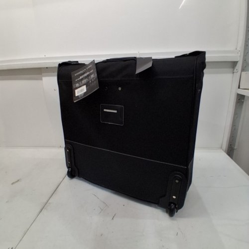 LONDON FOG BUCKINGHAM WHEELED GARMENT BAG WITH TELESCOPING HANDLE - 44" - BLACK - (MODEL: 1453) image 5