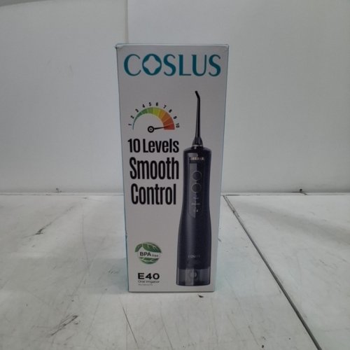 COSLUS WATER PORTABLE FLOSSER FOR TEETH WITH 10 PRECISE PRESSURE SETTINGS - BLACK (MODEL: E40) image 5
