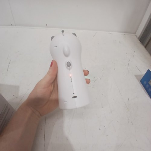TBTEEK USB RECHARGEABLE AUTOMATIC CAT TOY - WHITE image 5